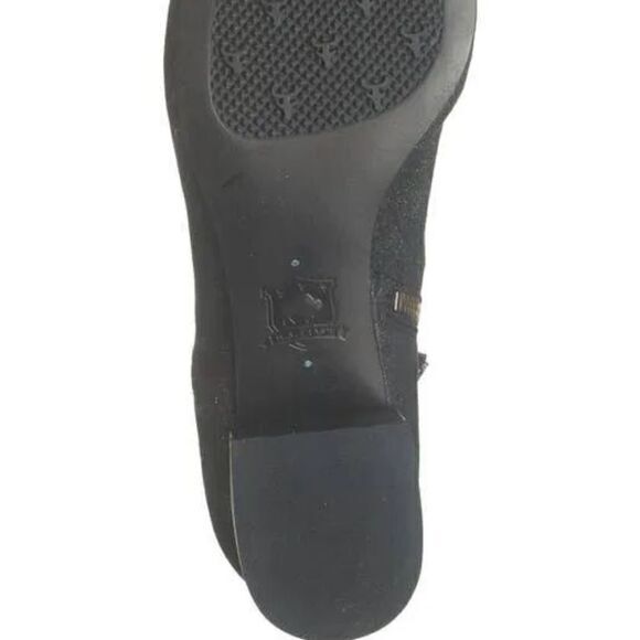 Trask Metallic Suede Booties - Picture 12 of 13